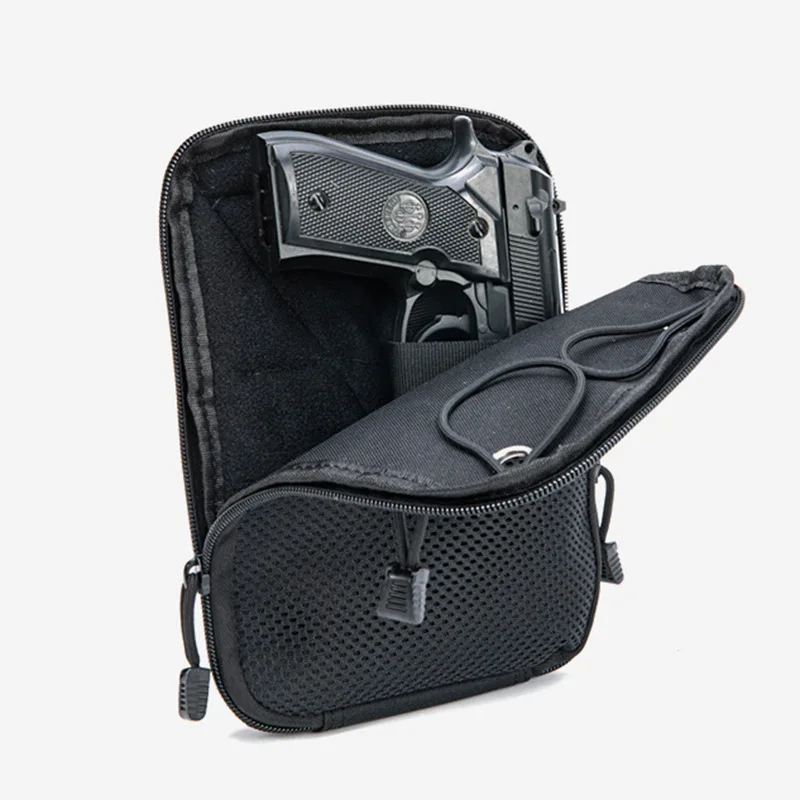Edc Concealed Carry Holster - กระเป๋ากระเป๋ามือถือล่าสัตว์ Molle ปกปิดได้กระเป๋านิตยสาร EDC สำหรับอุปกรณ์การล่าสัตว์พกพาอเนกประสงค์