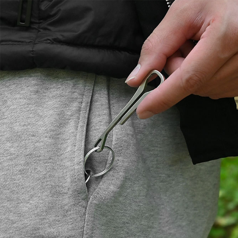 Edc Carry Clip - ยาว 73 มม.เรียบง่าย 304 สแตนเลสสตีล Cobra