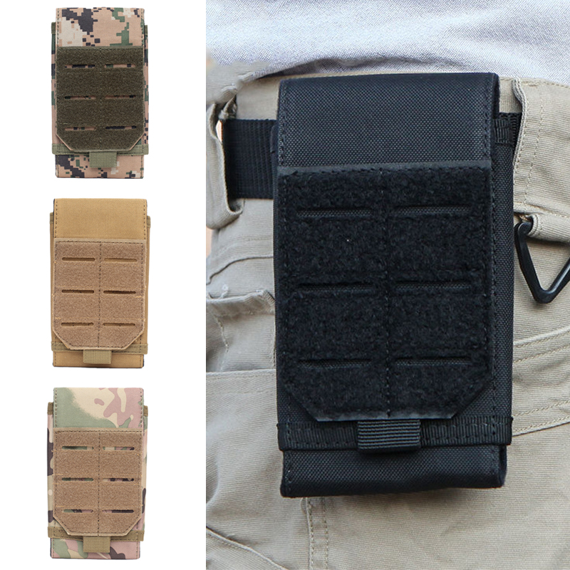 Edc Carry Fanny Pack - กระเป๋าใส่โทรศัพท์แบบ Molle สำหรับกิจกรรมกลางแจ้ง กระเป๋าคาดเอวแบบยุทธวิธี อุปกรณ์เสริมสำหรับการตั้งแคมป์ เดินป่า