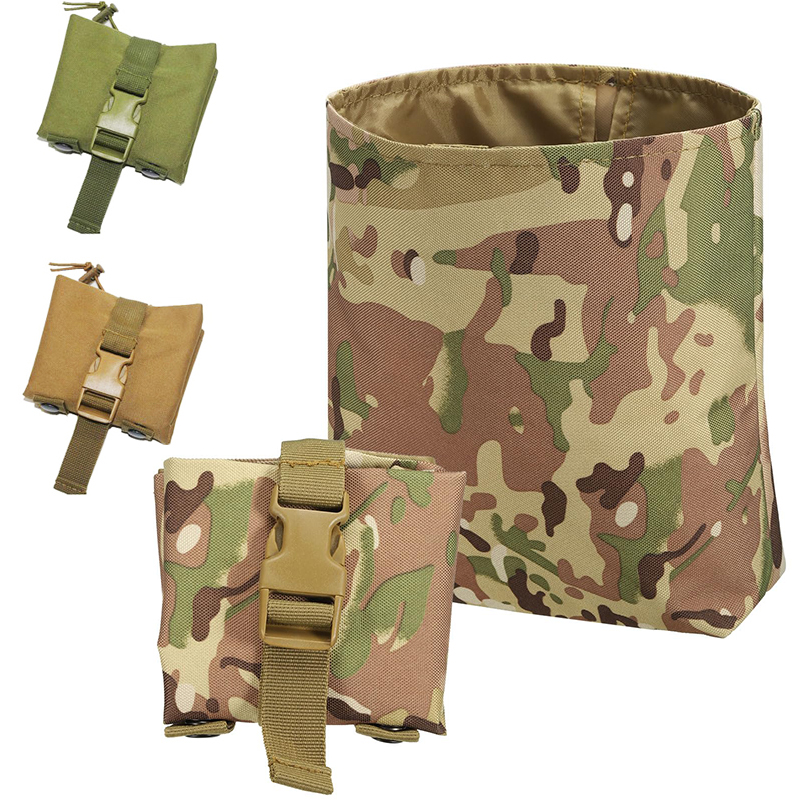 Edc Carry Pocket - กระเป๋าใส่แม็กกาซีนแบบพับได้ Molle สำหรับกิจกรรมกลางแจ้ง ตั้งแคมป์ ล่าสัตว์ อุปกรณ์