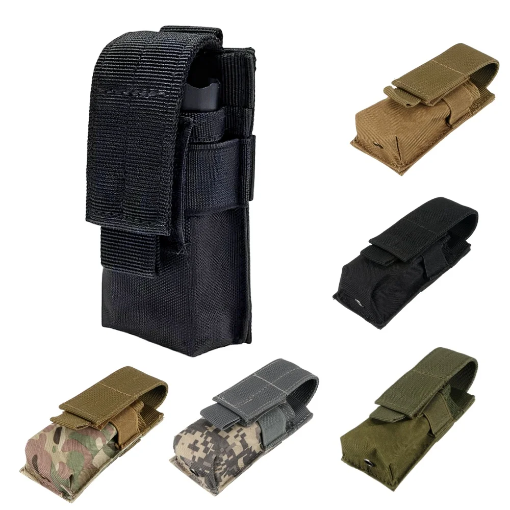 Edc Carry Knife - Molle ยุทธวิธี M5 กระเป๋าไฟฉาย 9 มม.นิตยสาร