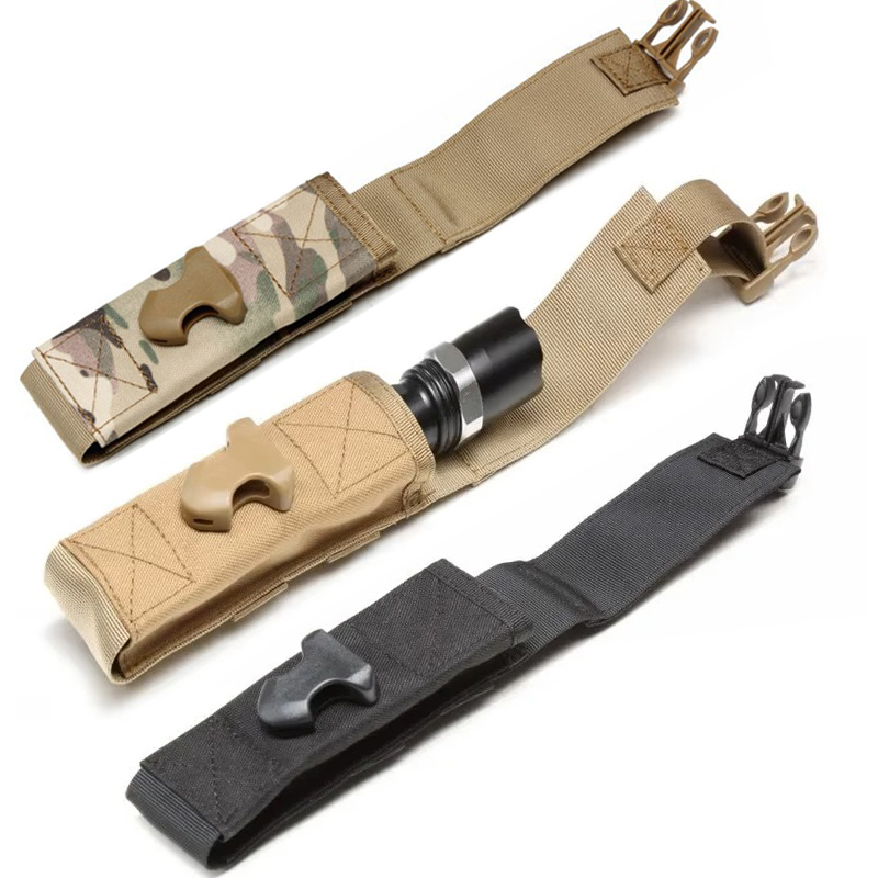 Edc Carry Fanny Pack - กระเป๋าใส่ไฟฉายผู้ถือกรณี MOLLE EDC เครื่องมือเอวกระเป๋ากีฬากลางแจ้งตั้งแคมป์เดินป่าการล่าสัตว์อุปกรณ์เสริมกรรไกรฝาครอบ
