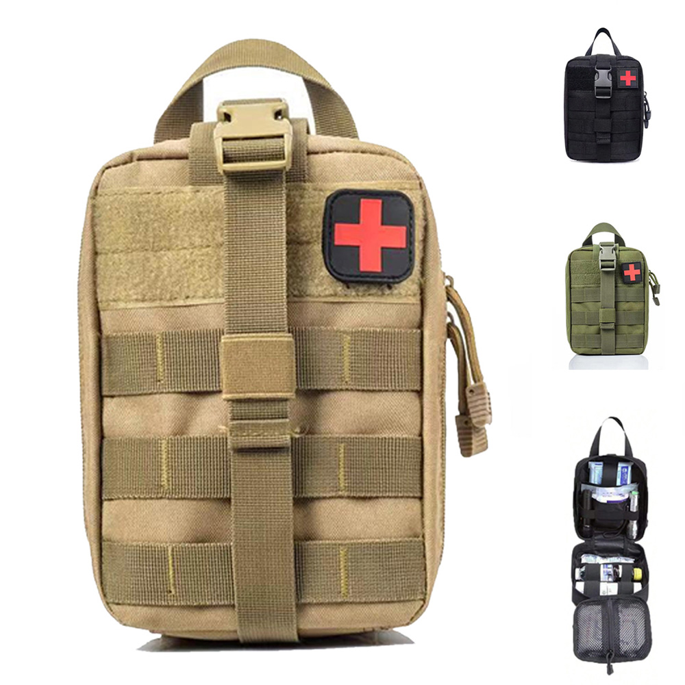 Edc Carry Pocket - ชุดปฐมพยาบาล กระเป๋าฉุกเฉินทางการแพทย์สำหรับผู้ชาย ผู้หญิง กิจกรรมกลางแจ้ง กีฬา ท่องเที่ยว