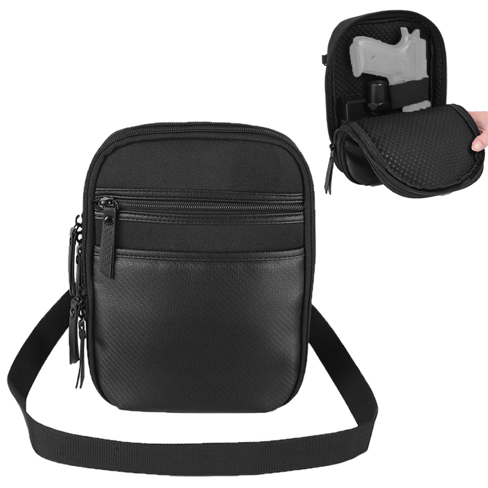 Edc Concealed Carry Holster - กระเป๋าปืนยุทธวิธี กระเป๋าพกพาปืนพกแบบซ่อน กระเป๋าสะพายไหล่ กระเป๋าเก็บกระสุน กล่อง EDC