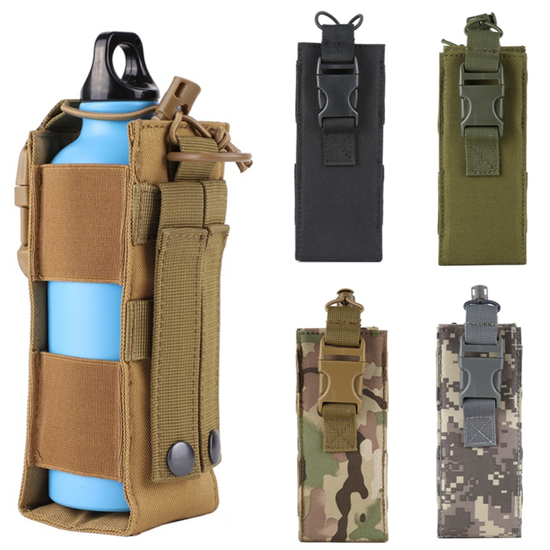 Edc Carry Pocket - กระเป๋าใส่ขวดน้ำแบบ Molle สำหรับกิจกรรมกลางแจ้ง กีฬา ขี่จักรยาน ตั้งแคมป์