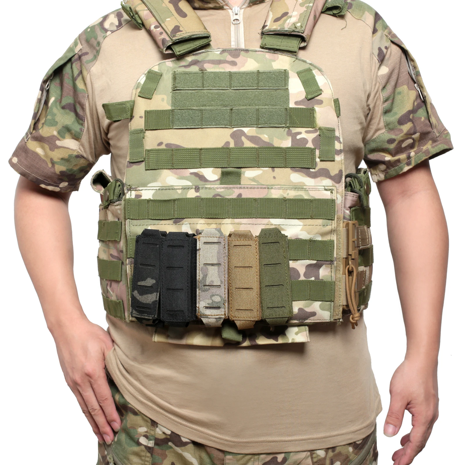 Molle 9 มม.นิตยสาร Pouch Singl - Edc Carry Knife บทวิจารณ์และราคา