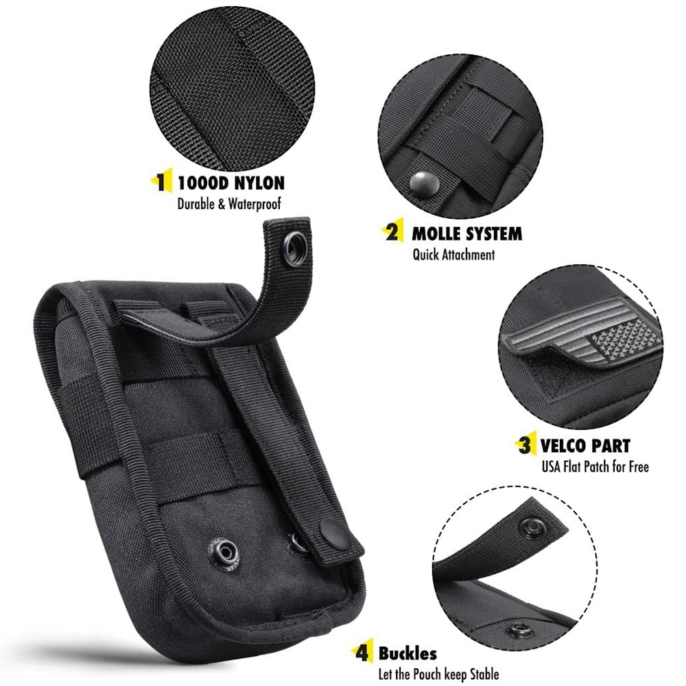 กระเป๋าใส่โทรศัพท์แบบยุทธวิธี  - Edc Carry Fanny Pack บทวิจารณ์และราคา