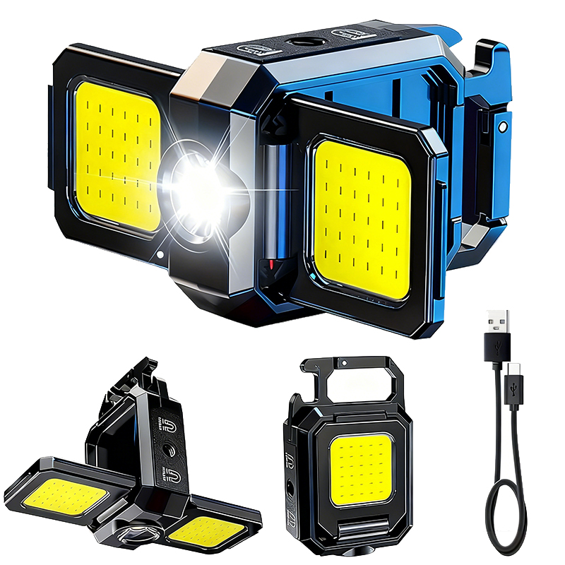 ไฟฉายขนาดเล็กพวงกุญแจไฟ COB ไฟ - Keychain Flashlight บทวิจารณ์และราคา