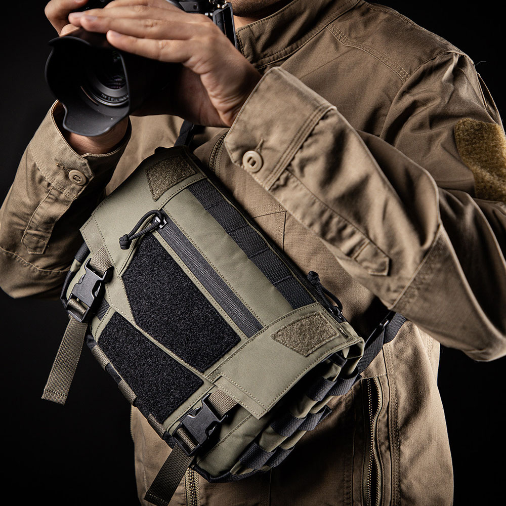กระเป๋าคาดอกแบบยุทธวิธี EDC น้ - Edc Concealed Carry Sling Bag บทวิจารณ์และราคา