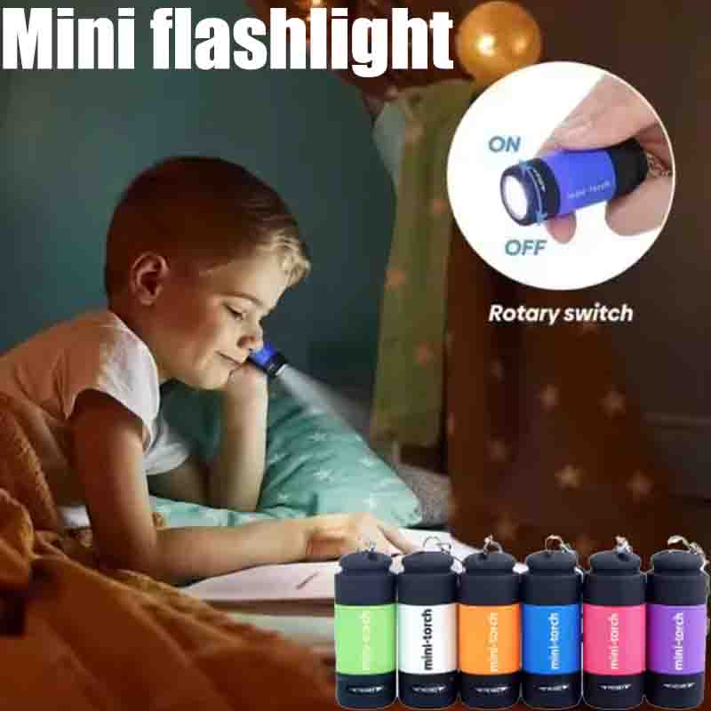 USB ชาร์จไฟได้ ไฟฉายขนาดเล็กสำ - Keychain Flashlight บทวิจารณ์และราคา