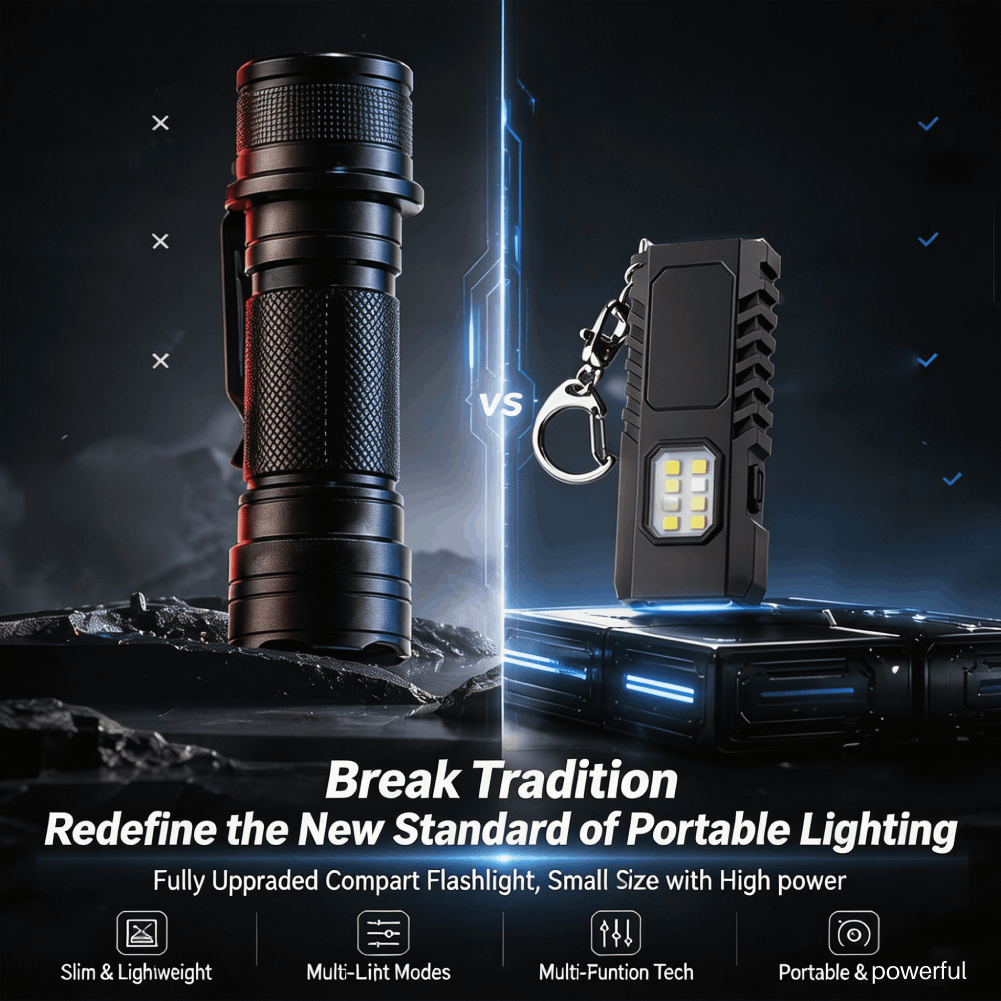 ไฟฉายพวงกุญแจแบบชาร์จ USB ได้อ - Keychain Flashlight บทวิจารณ์และราคา