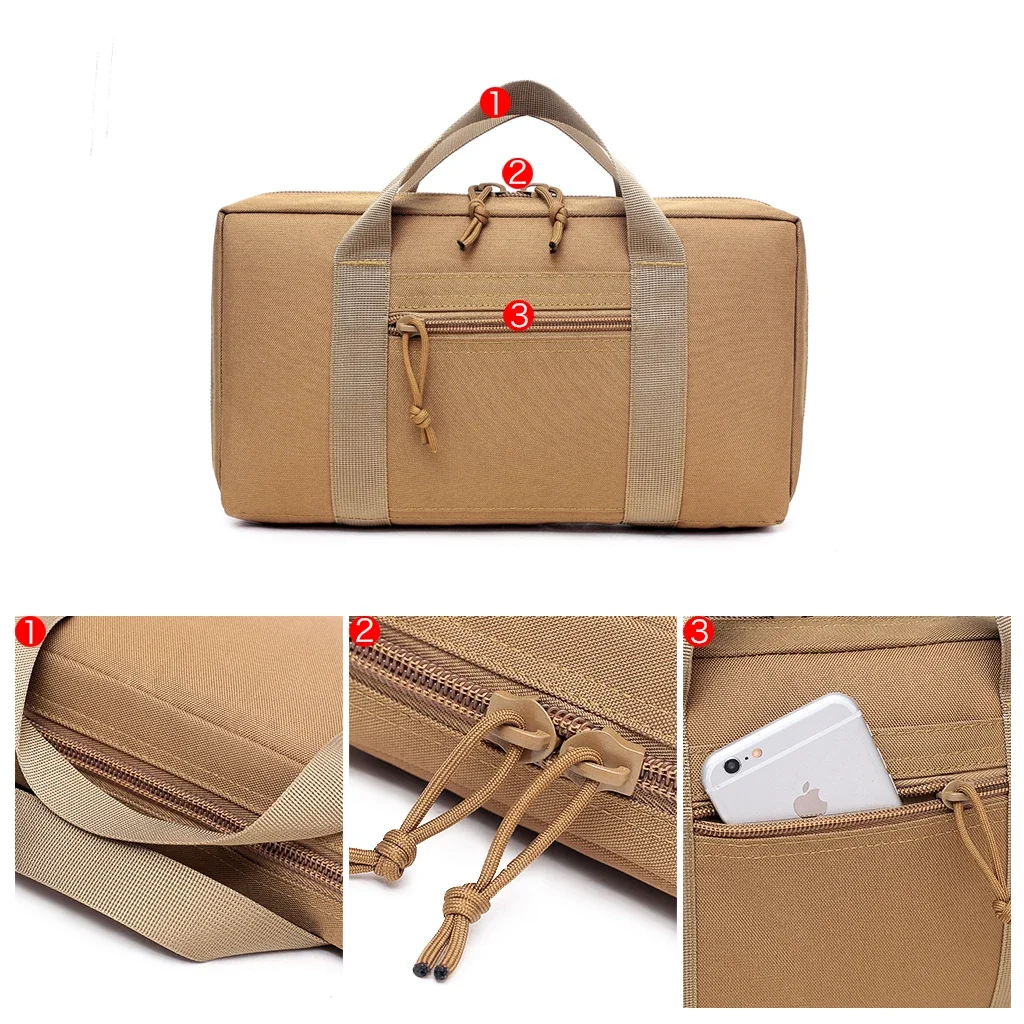 ปืนพกกระเป๋า EDC กระเป๋าเครื่อ - Edc Carry Bag For Pistol บทวิจารณ์และราคา