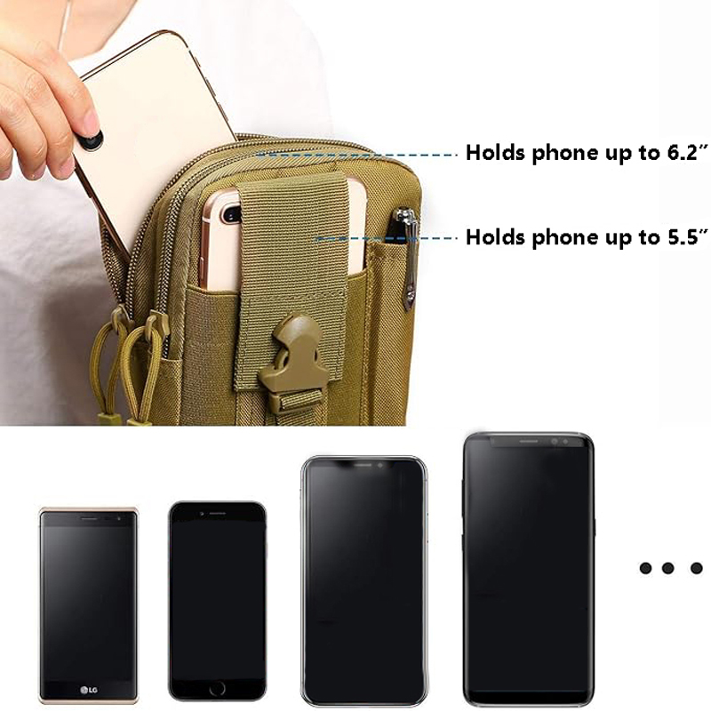 Universal EDC ยุทธวิธี Molle ก - Edc Carry Pocket บทวิจารณ์และราคา
